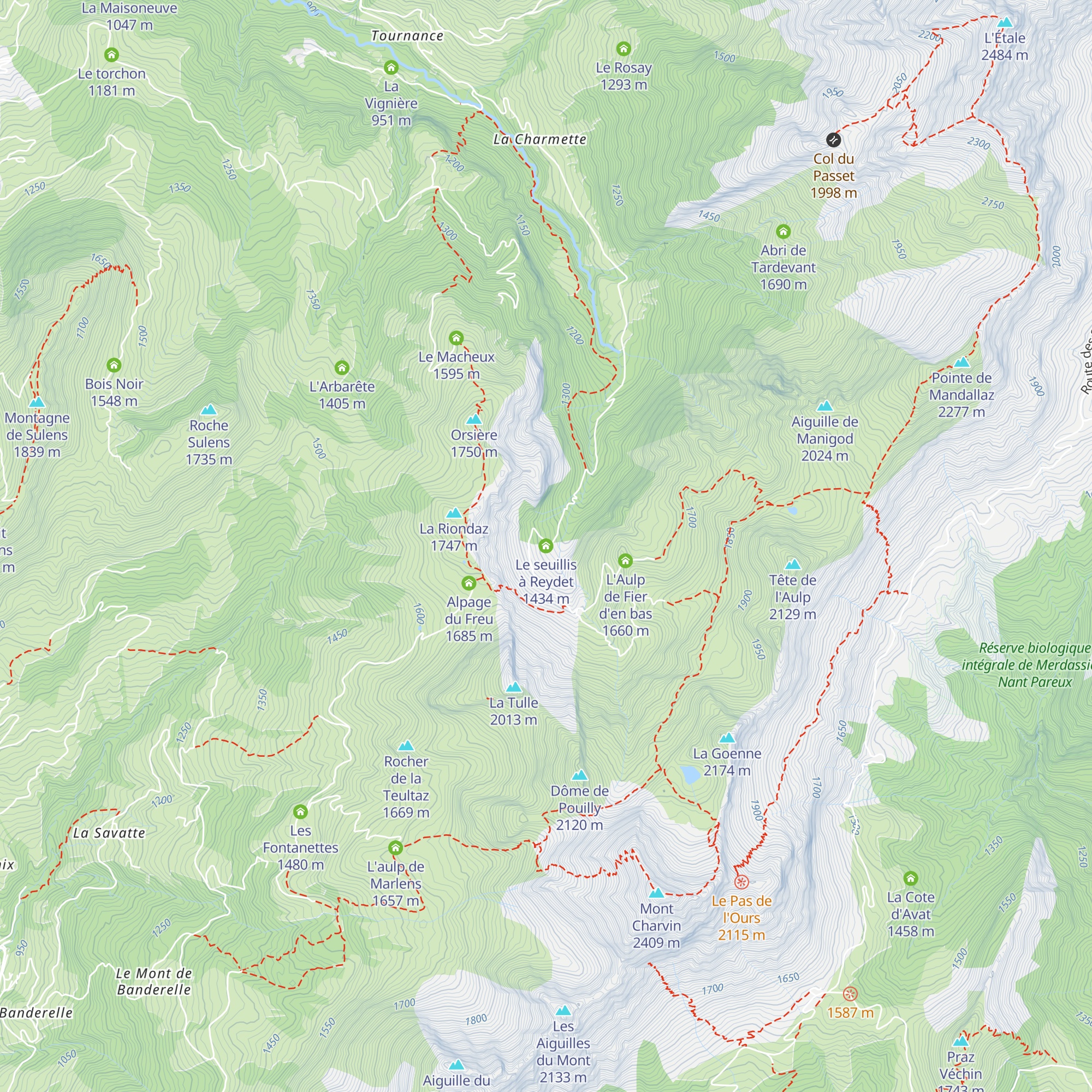 Le seuillis à Reydet map