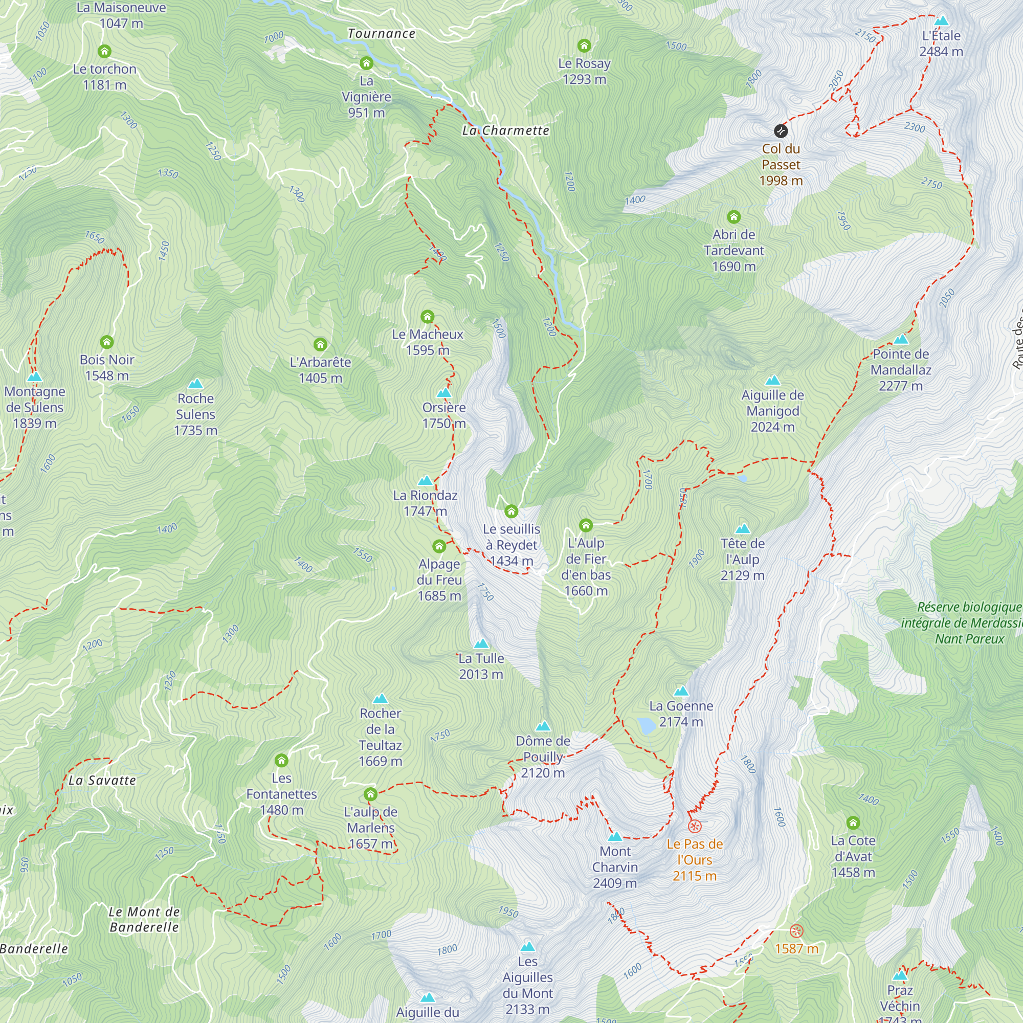 Le seuillis à Reydet map
