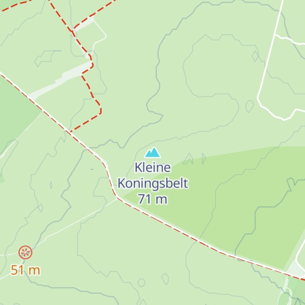 Map of Kleine Koningsbelt