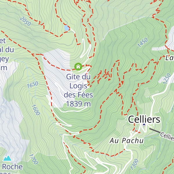 Map of Cabane forestière