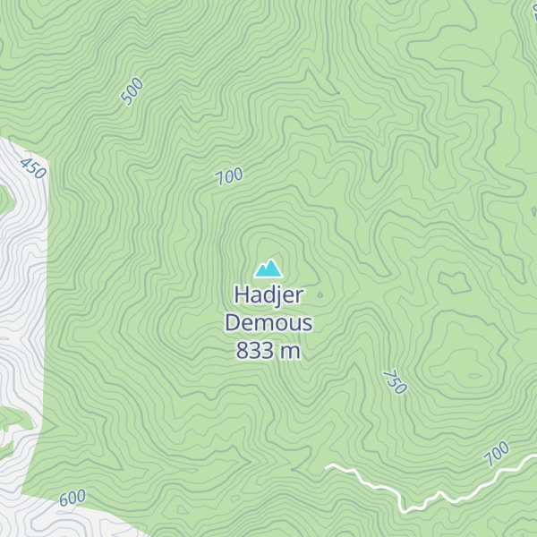 Map of Hadjer Demous