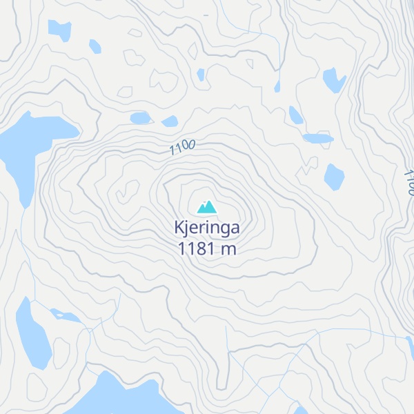 Map of Kjeringa