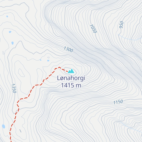 Map of Lønahorgi