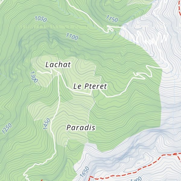 Map of Restaurant de Paradis