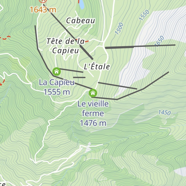 Map of Le vieille ferme