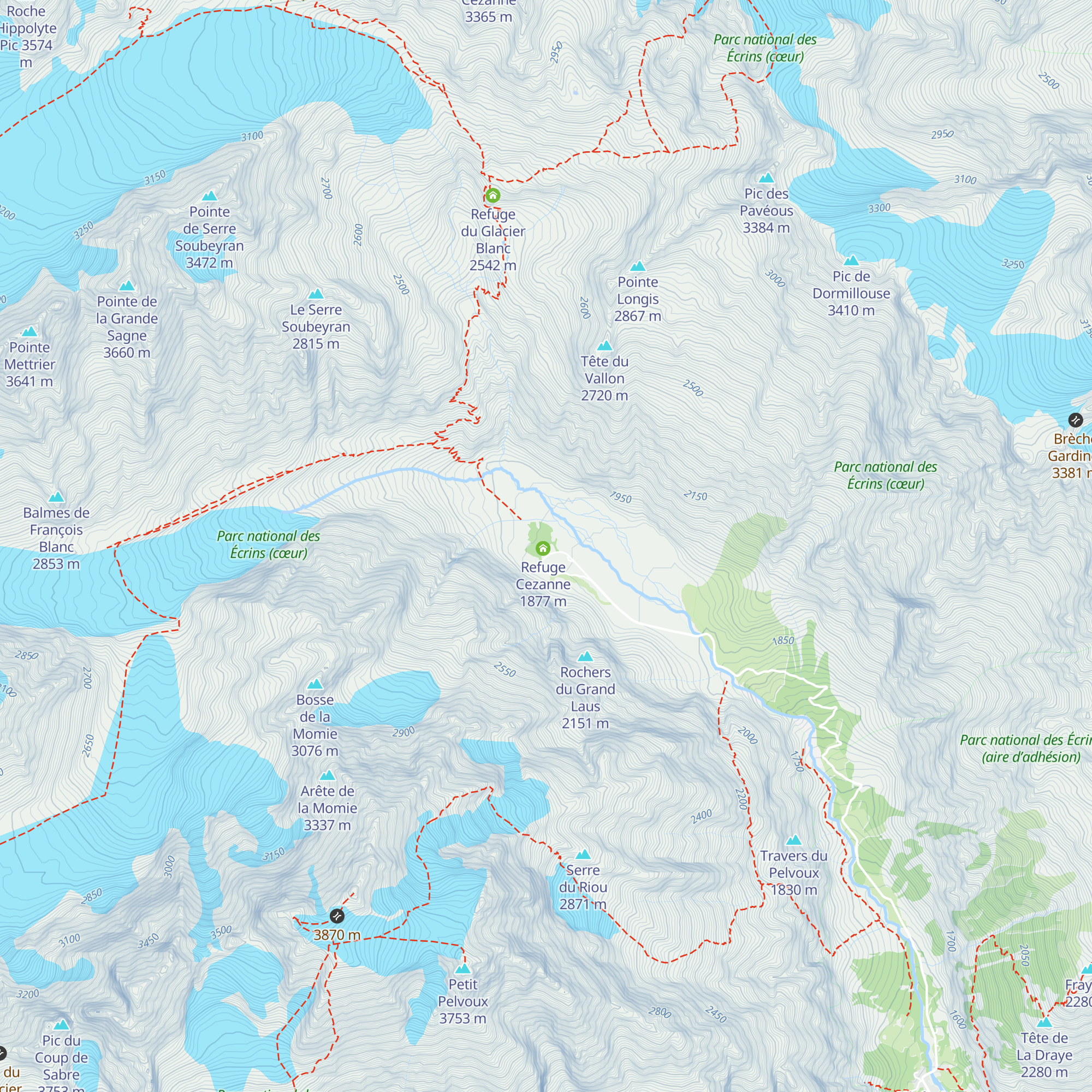 Centre d'accueil du Pré de Mme Carle map