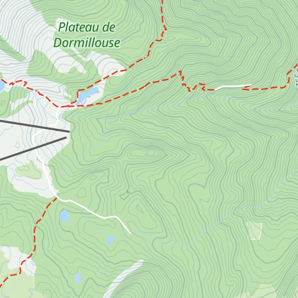 Map of Tête du Triayre