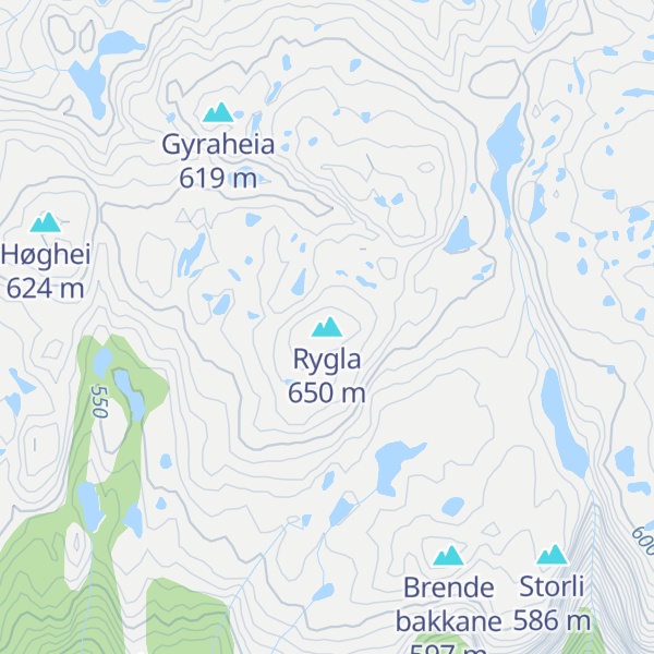 Map of Rygla