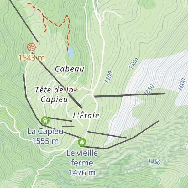 Map of Le Choucas