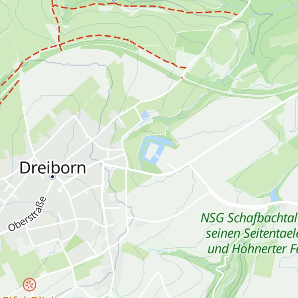 Map of Burg Dreiborn