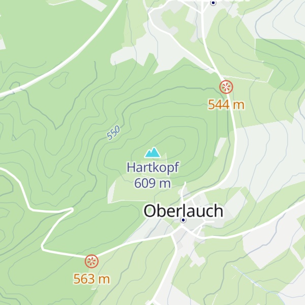 Map of Hartkopf