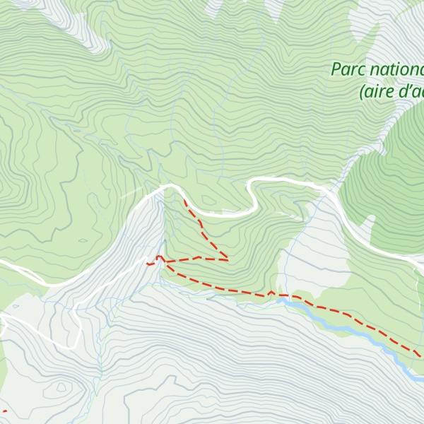 Map of Le Refuge du Lautaret