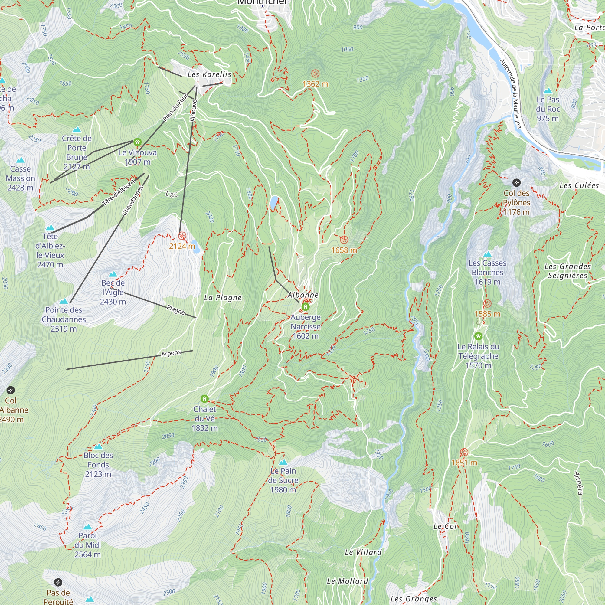 La Gamelle map