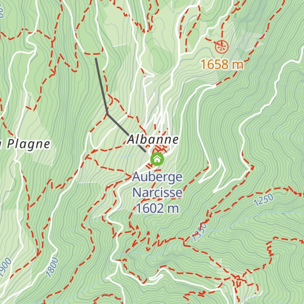 Map of La Gamelle