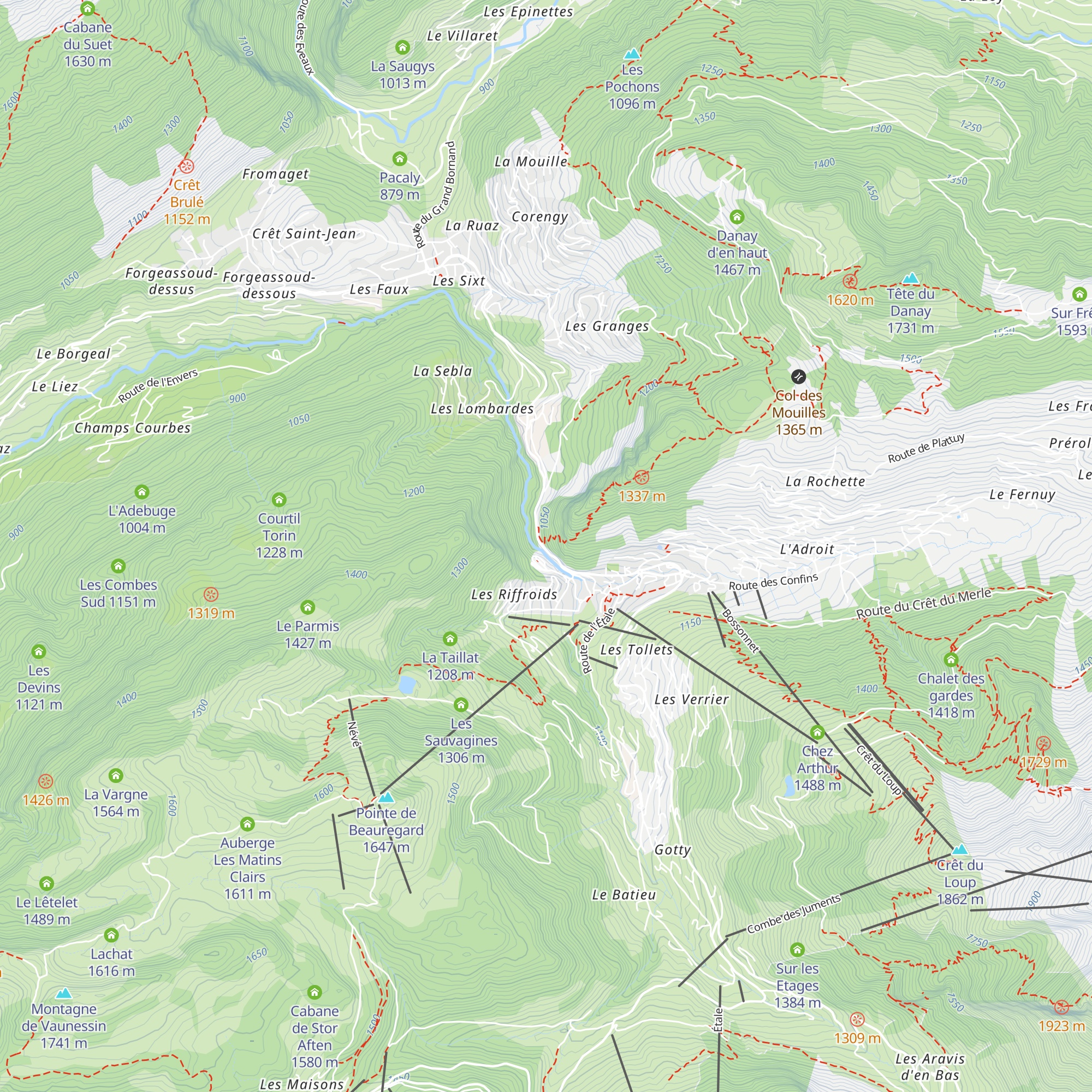 Chapelle du Parc map