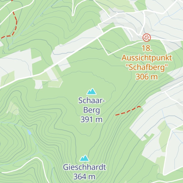 Map of Schaar-Berg