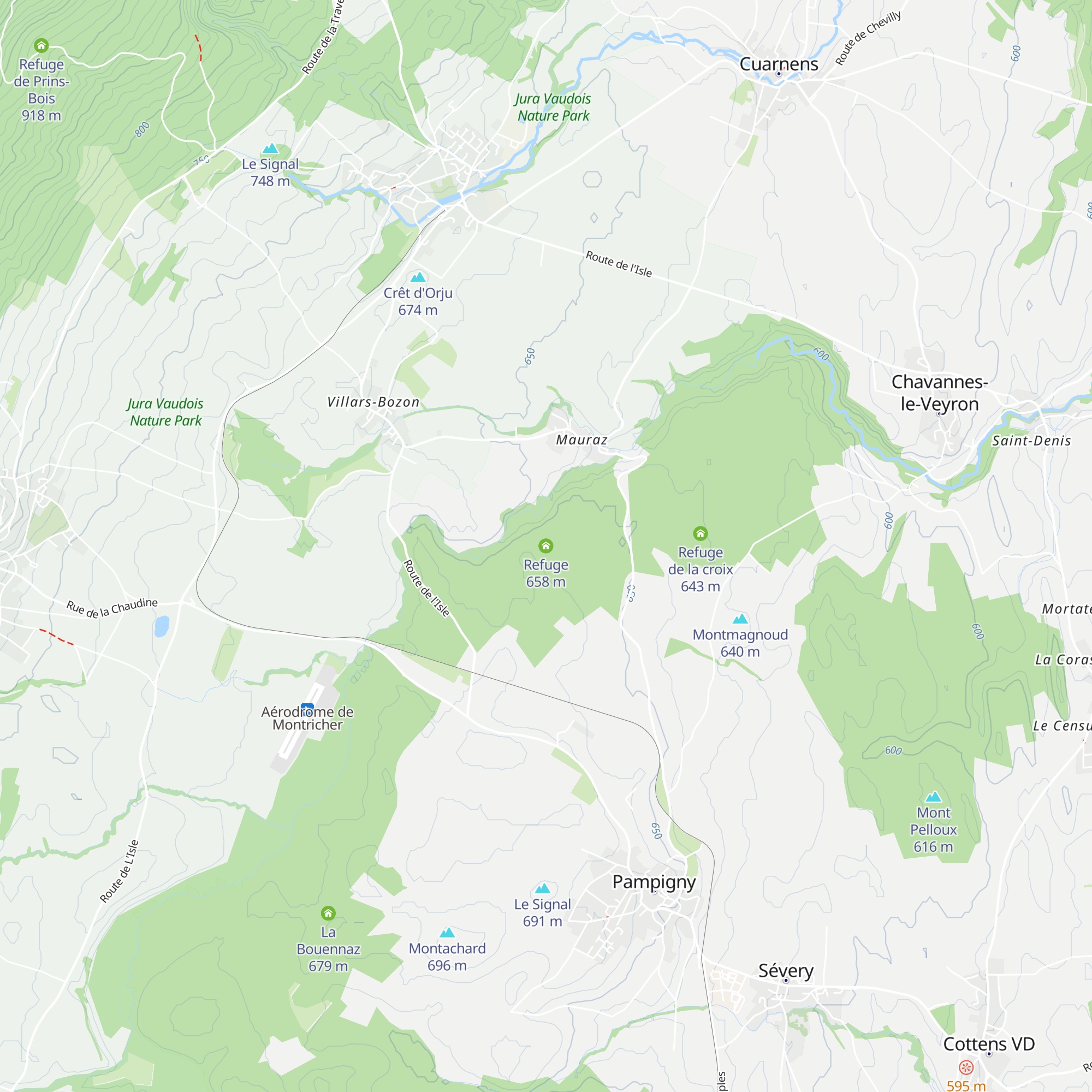 Refuge map