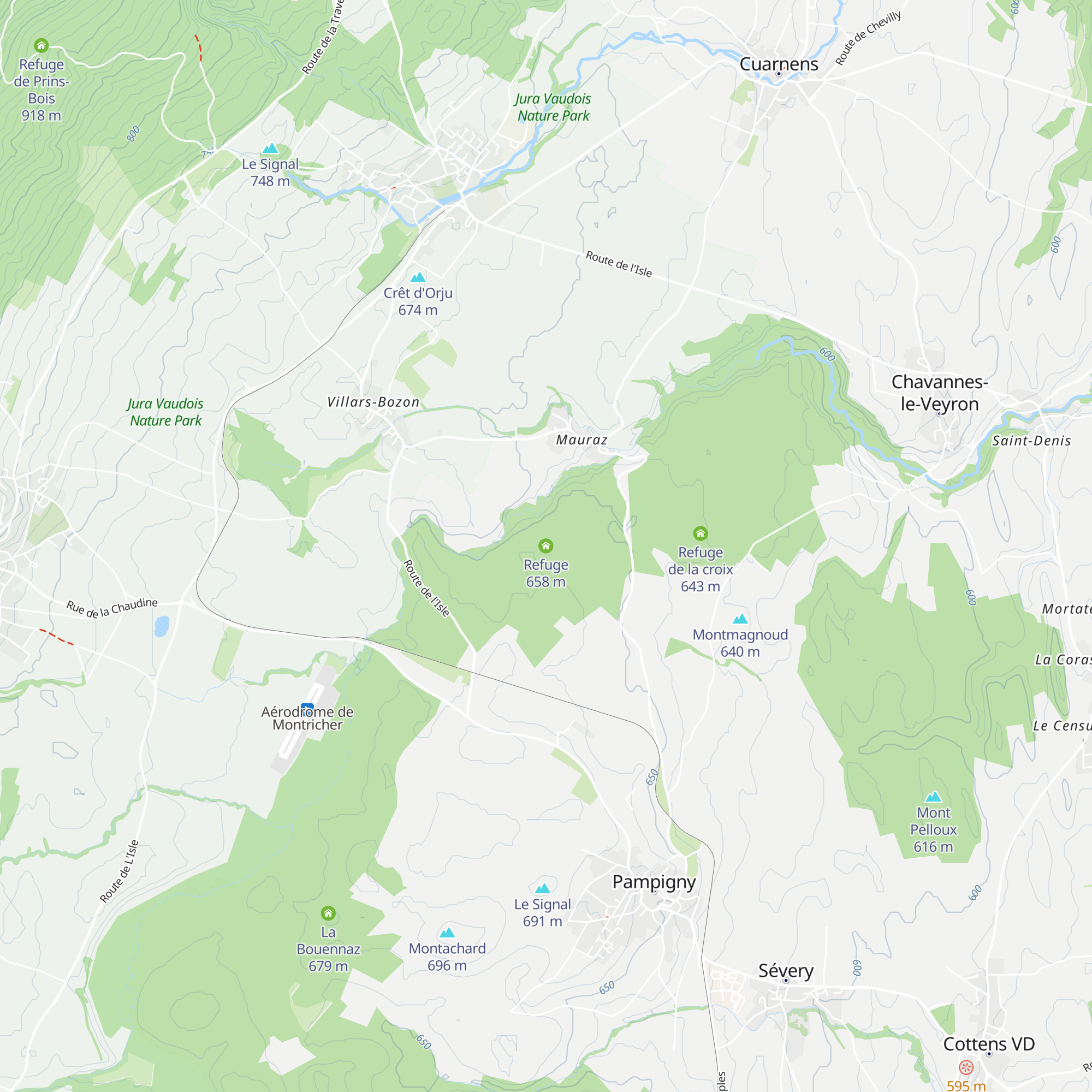 Refuge map