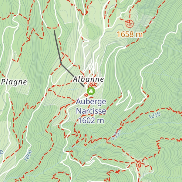 Map of Auberge Narcisse