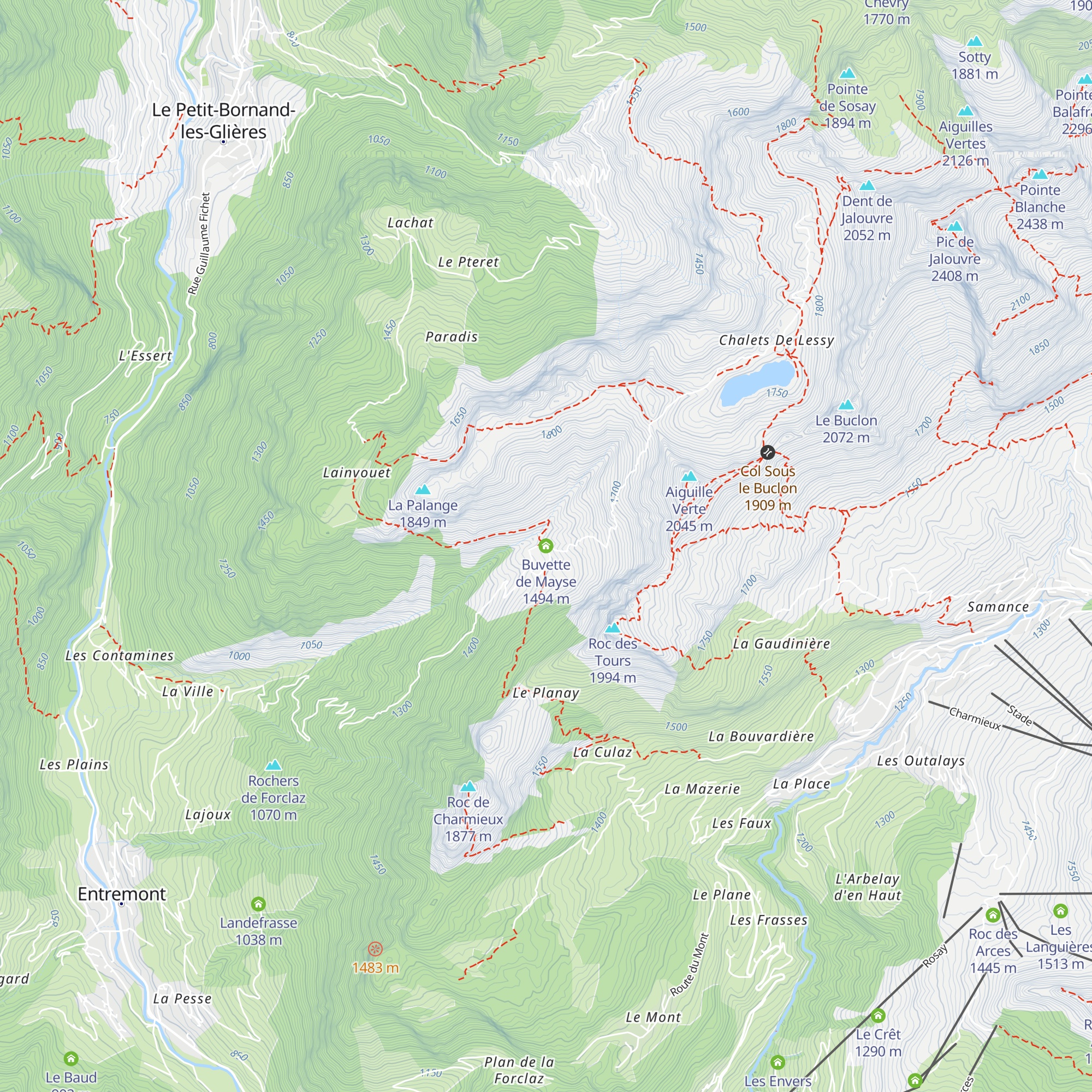 Buvette de Mayse map