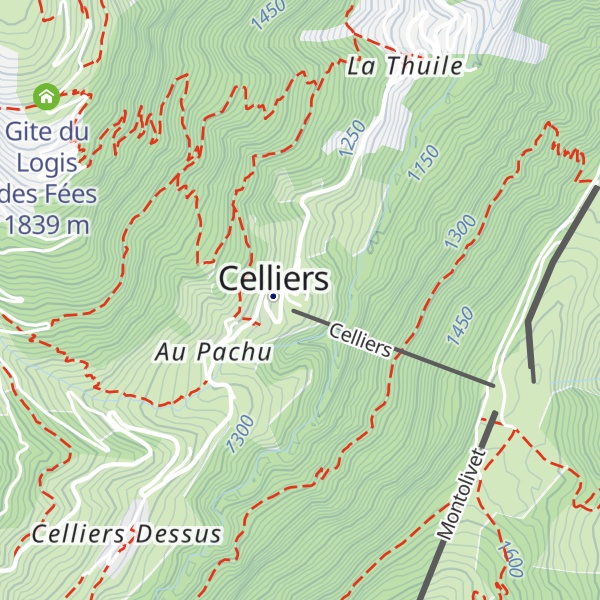 Map of Le Rognolet