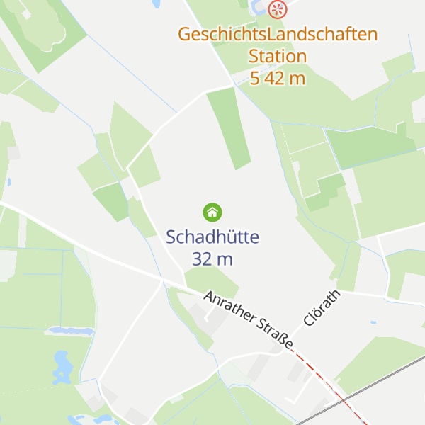 Map of Schadhütte