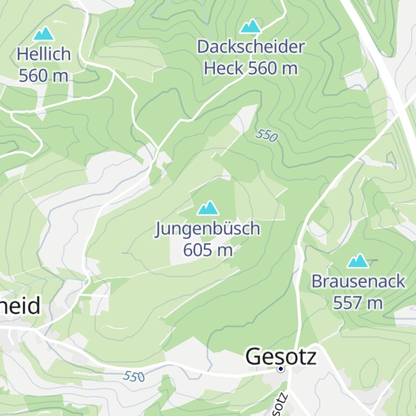 Map of Jungenbüsch