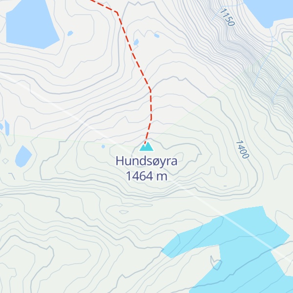 Map of Hundsøyra