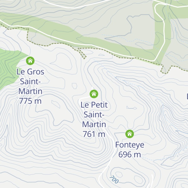 Map of Le Petit Saint-Martin