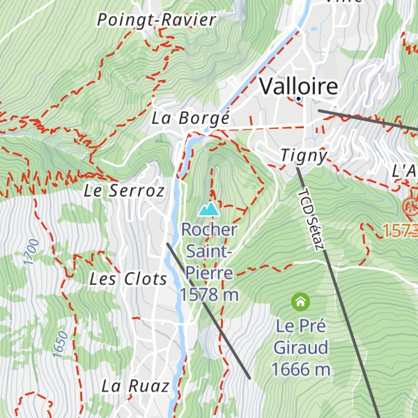 Map of Rocher Saint-Pierre