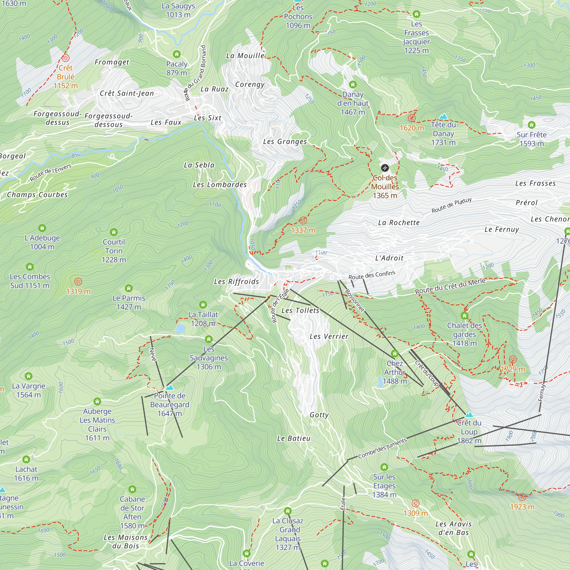 Maison du Tourisme map