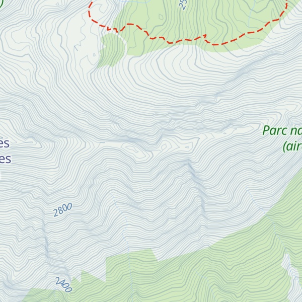 Map of Crête de Plarol