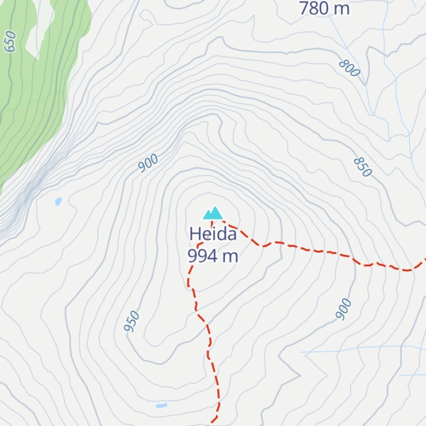 Map of Heida