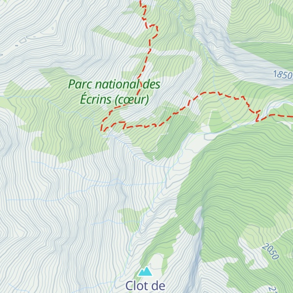 Map of Cabane de la Dent