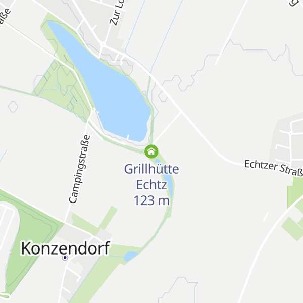 Map of Grillhütte Echtz