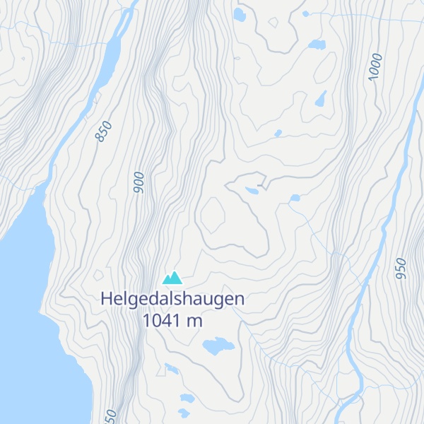 Map of Lågaheia