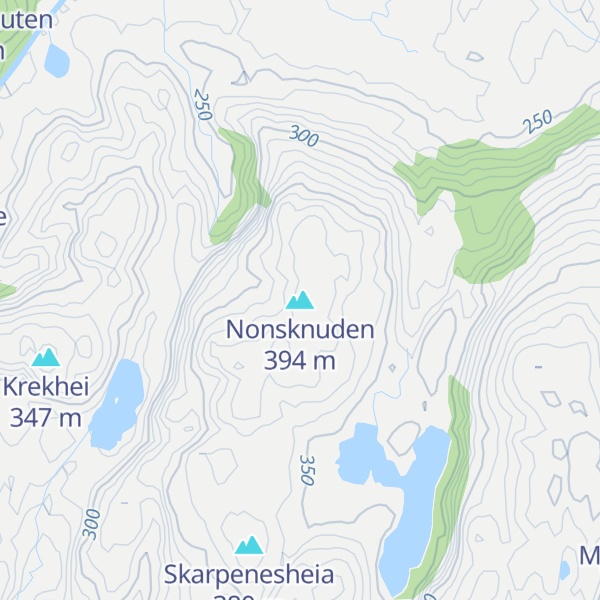 Map of Nonsknuden