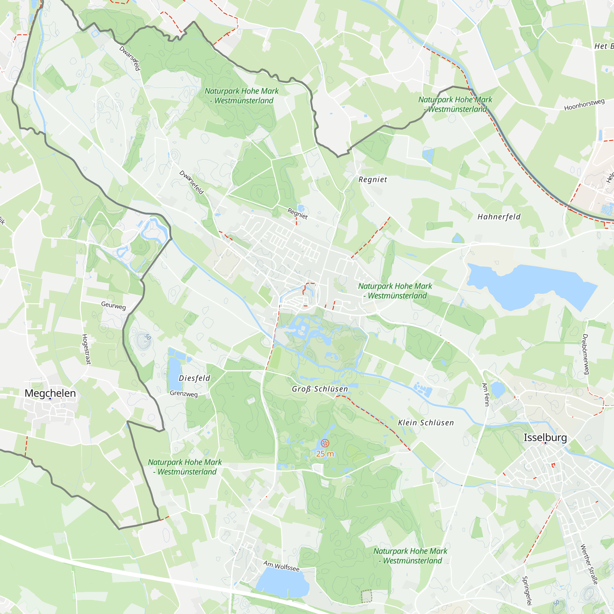 Fremdenverkehrsverein Isselburg map