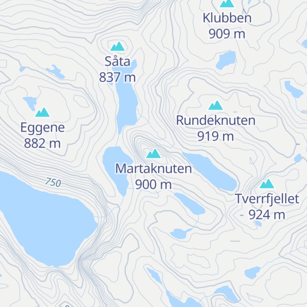 Map of Martaknuten