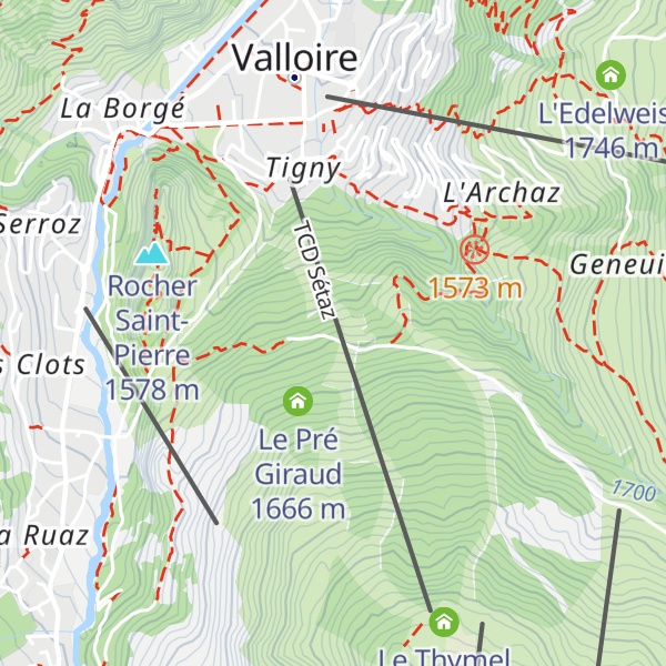 Map of Le Giez