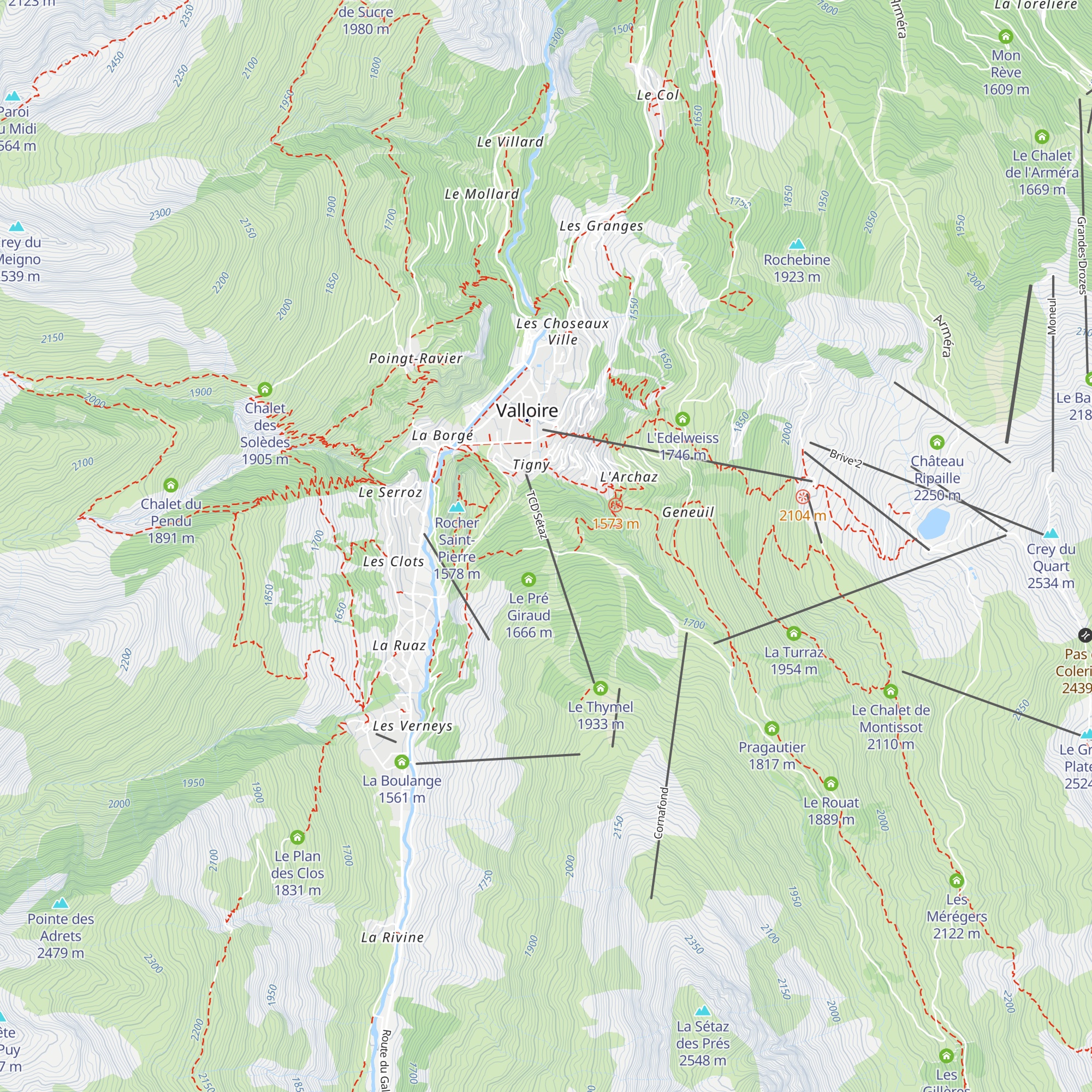 Le Giez map