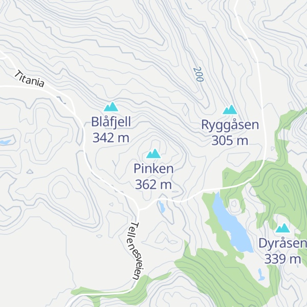 Map of Pinken