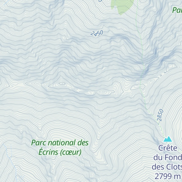 Map of Pic Godefroy