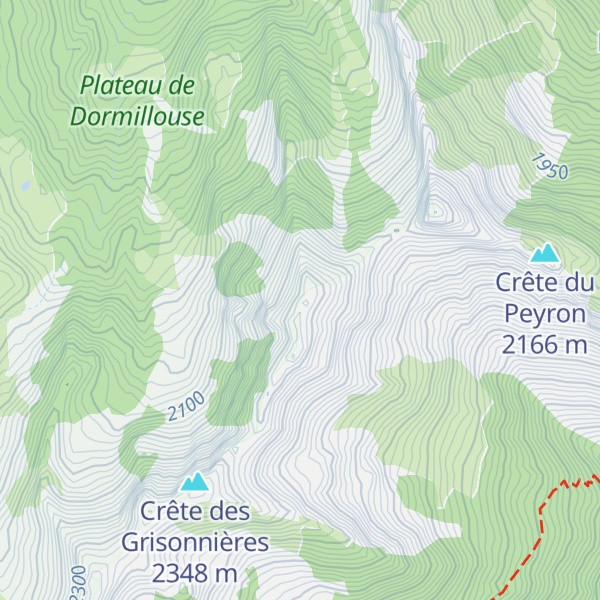 Map of Les Chalanchettes
