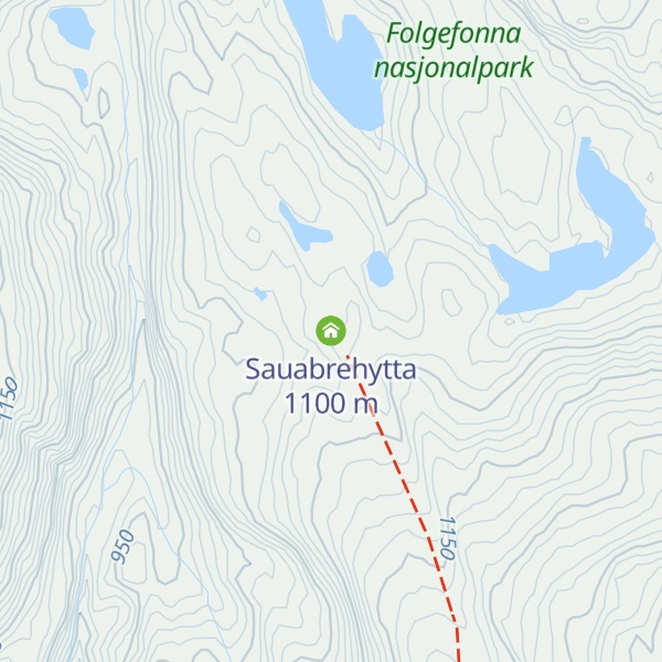 Map of Sauabrehytta