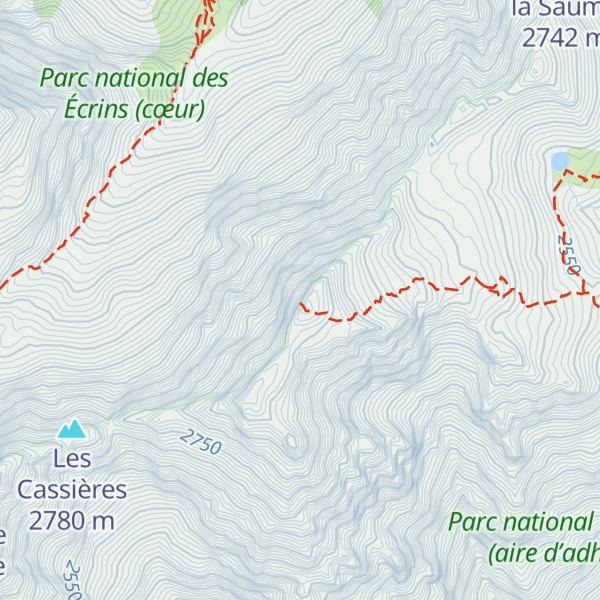Map of La Blanche