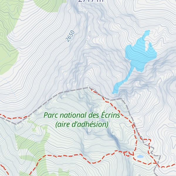 Map of Le Grand Galibier