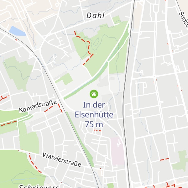 Map of In der Elsenhütte