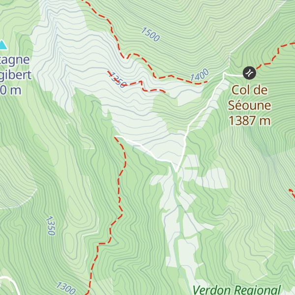 Map of Les Terres