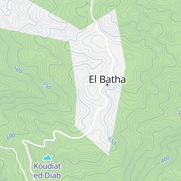 Map of Koudiat el Kedak